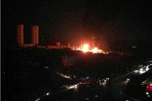南郊變電站起火爆炸