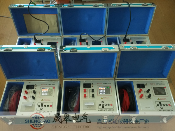 蘇華建設(shè)集團(tuán)采購上海晟皋電氣SGZZ-10A直流電阻測試儀